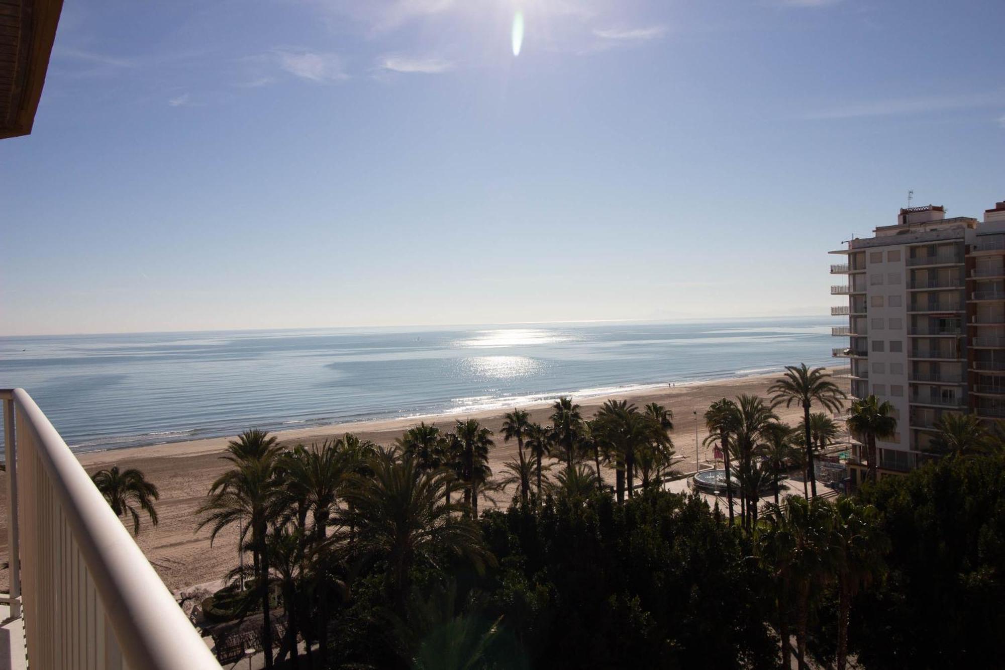 Cullera: Vistas Al Mar En En Centro De La Bahia 아파트 외부 사진