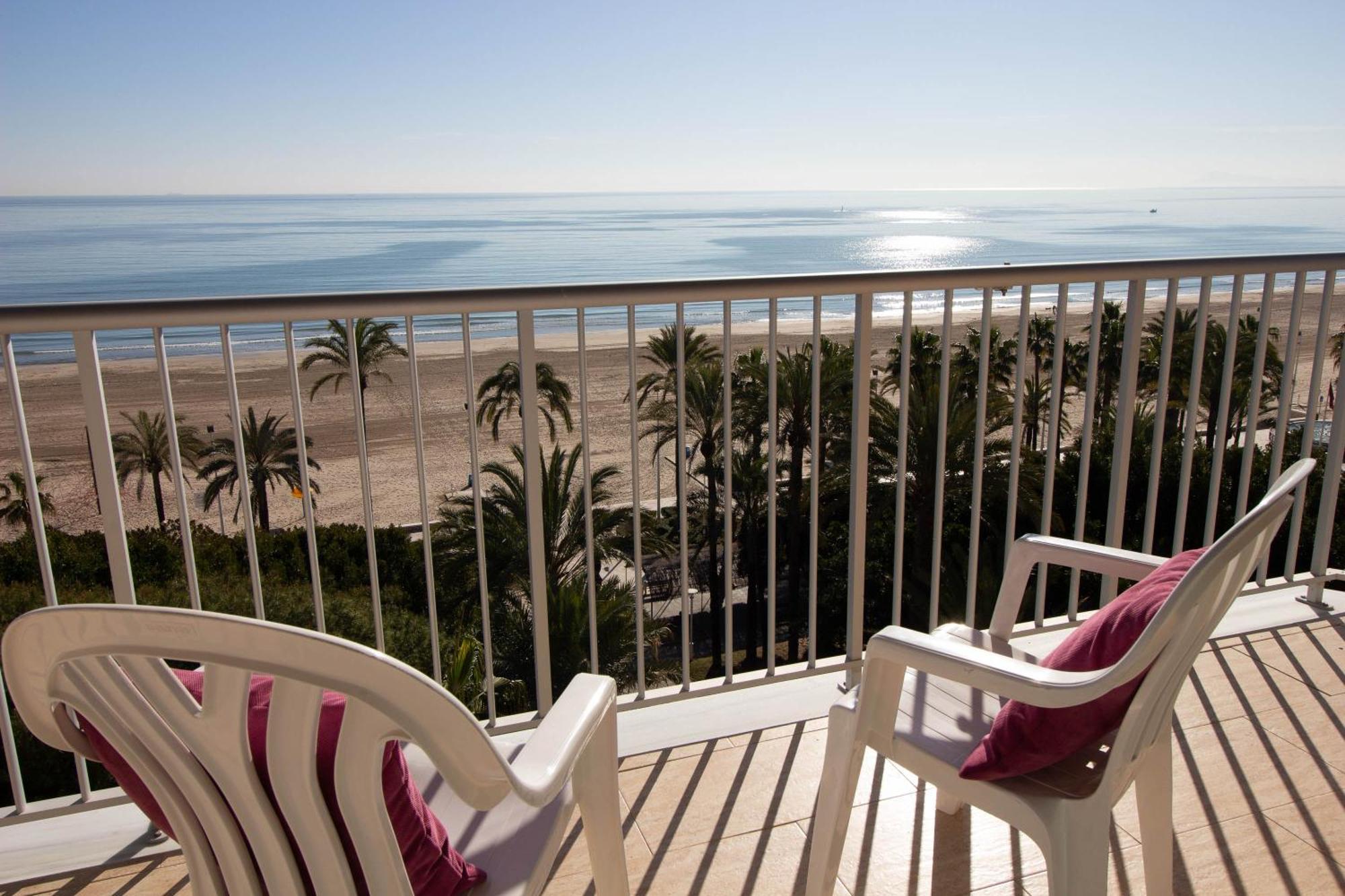 Cullera: Vistas Al Mar En En Centro De La Bahia 아파트 외부 사진